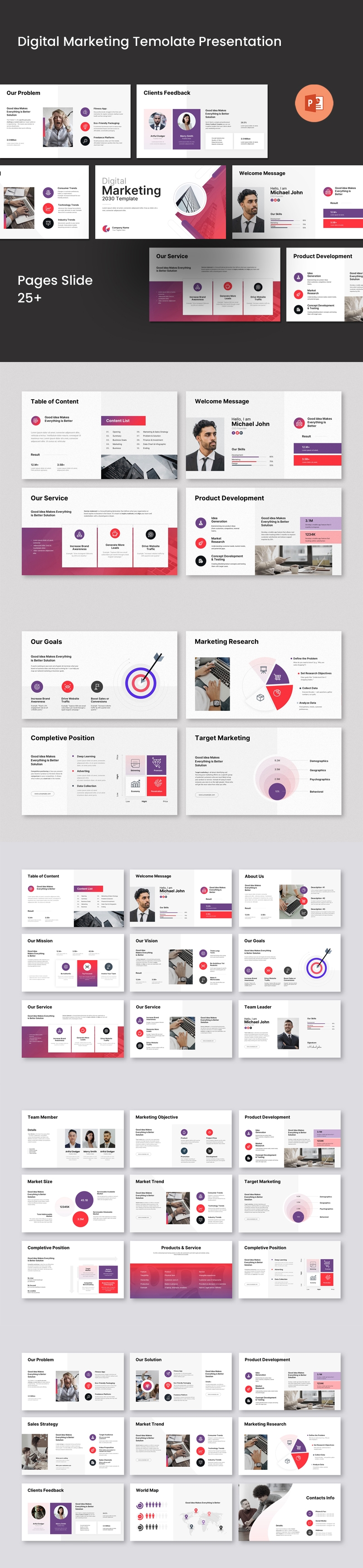 Business Marketing Presentation Template