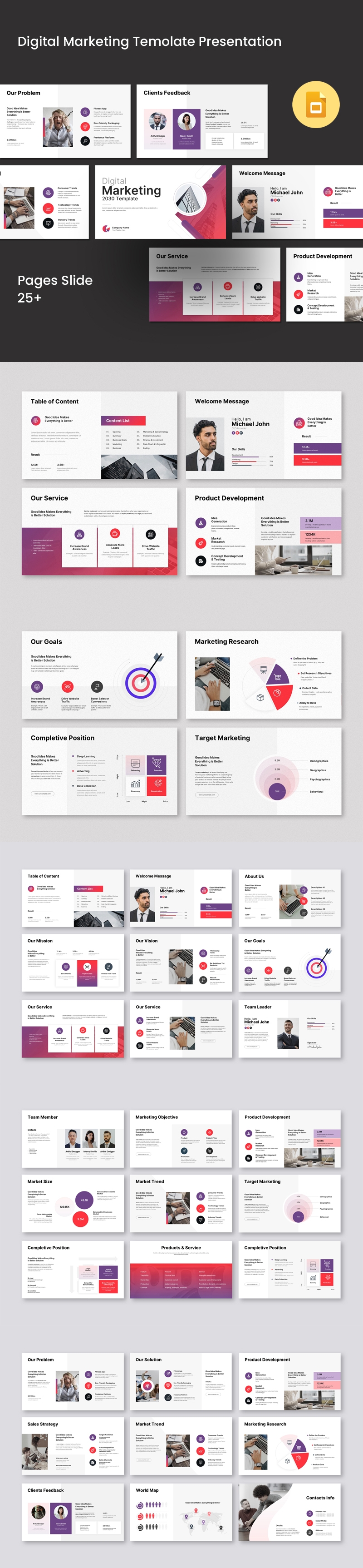 Business Marketing Presentation Template
