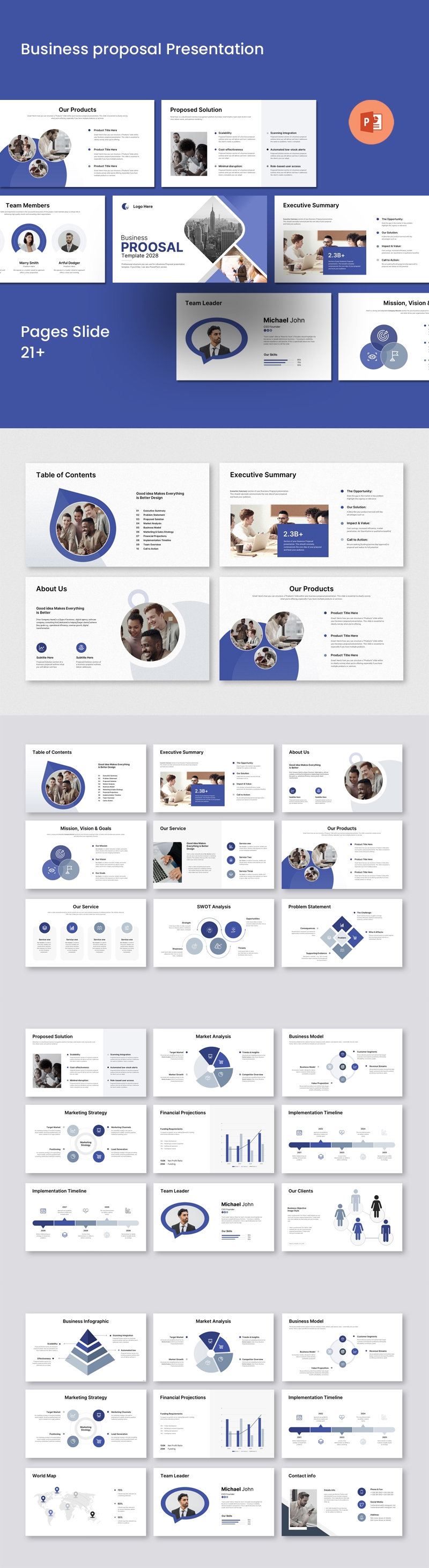 Business Proposal Presentation Template