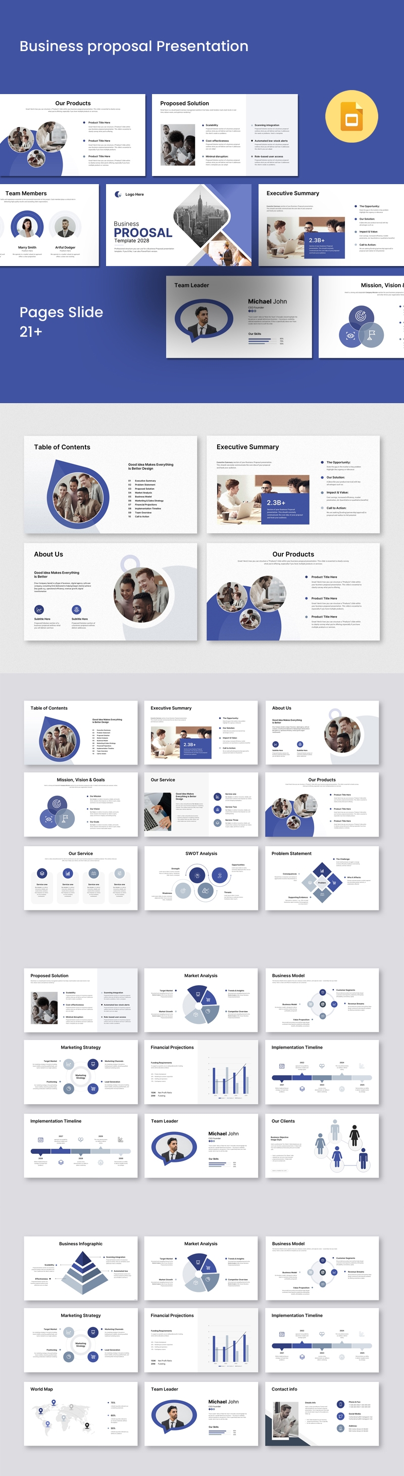 Business Proposal Presentation Template