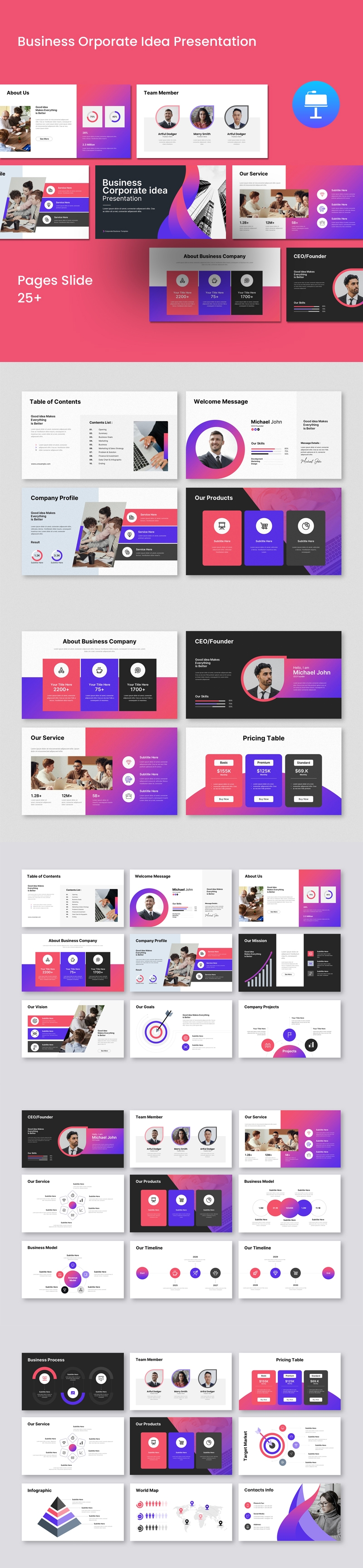 Corporate Business Presentation Template
