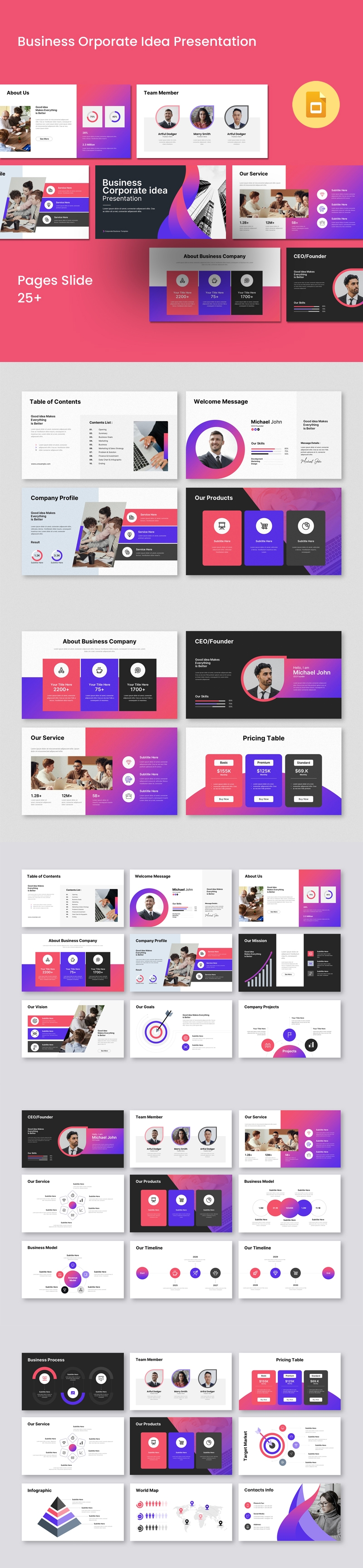 Corporate Business Presentation Template