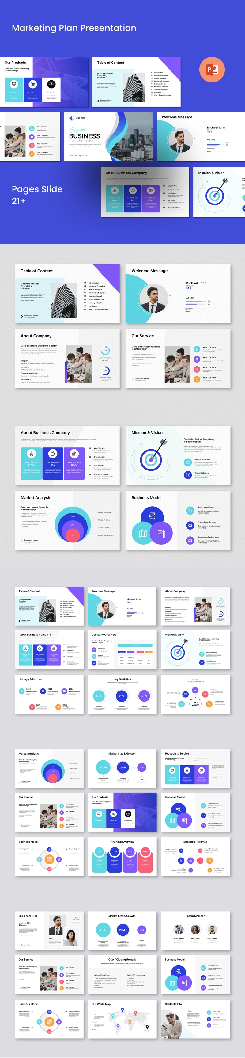 Corporate Business Presentation Template