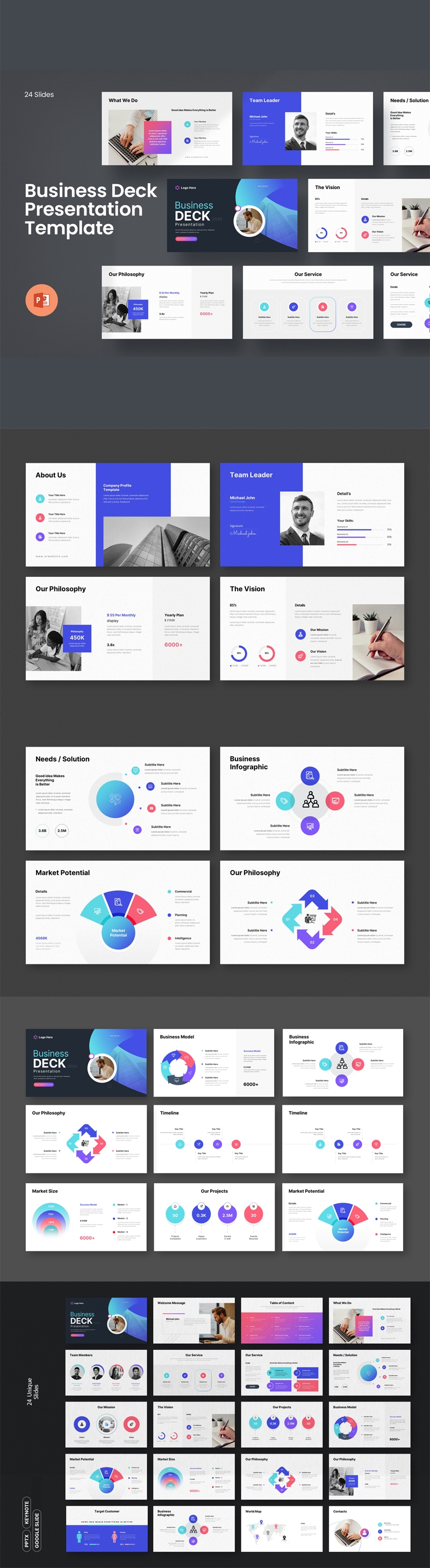 Pitch Deck Presentation Template