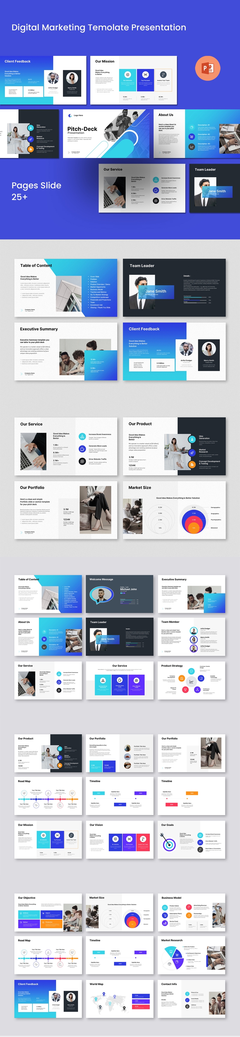 Pitch Deck Presentation Template