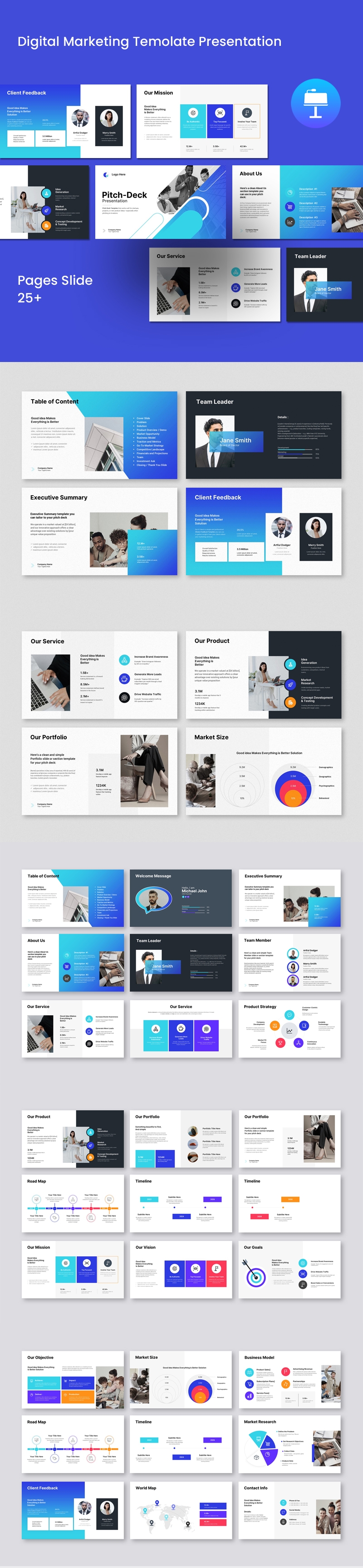 Pitch Deck Presentation Template