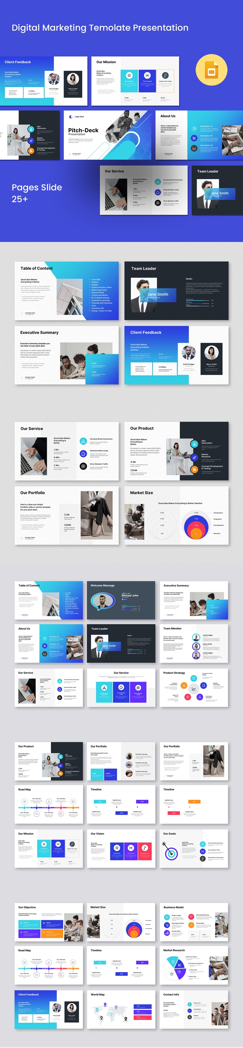 Pitch Deck Presentation Template