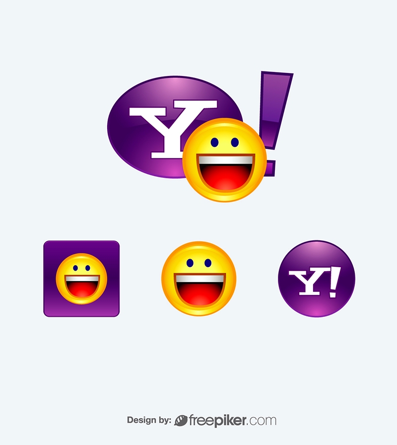 Yahoo Messenger Vector Icons