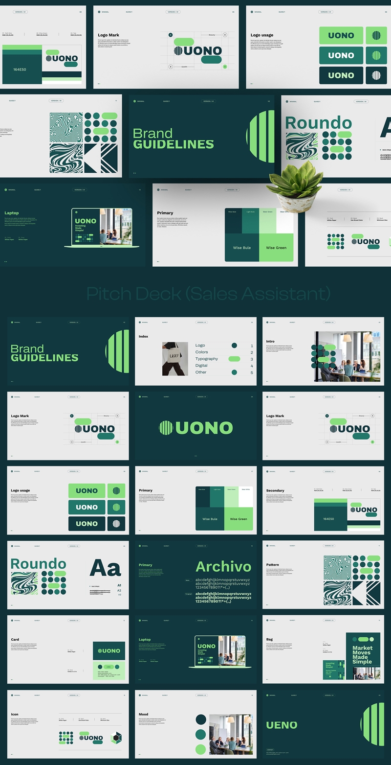UENO Brand Guidelines Layout