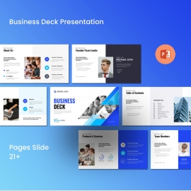 Business Deck Presentation Template