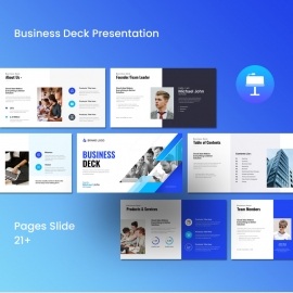 Business Deck Presentation Template
