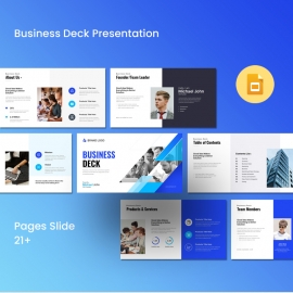 Business Deck Presentation Template