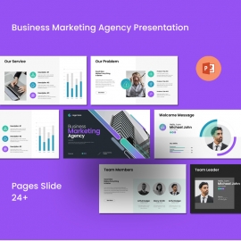Business Marketing Agency Presentation Template
