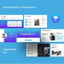 Business Marketing Plan Presentation Template