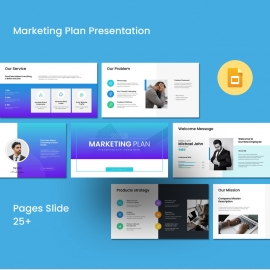Business Marketing Plan Presentation Template