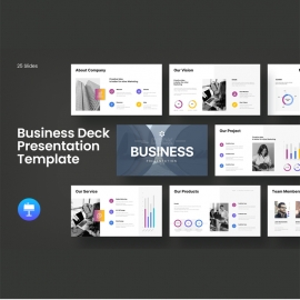 Business Pitch deck Presentation Template