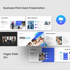 Business Pitch Deck Presentation Template