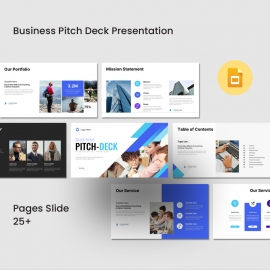 Business Pitch Deck Presentation Template