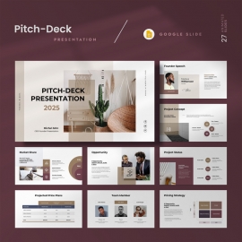 E-Commerce Pitch-Deck Google Slide
