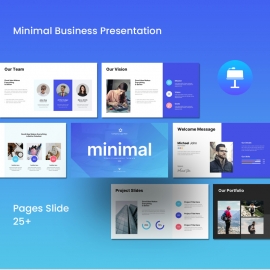 Minimal Presentation Template